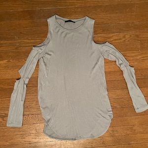 Long Sleeve w/ Shoulder and Elbow Cut-Out